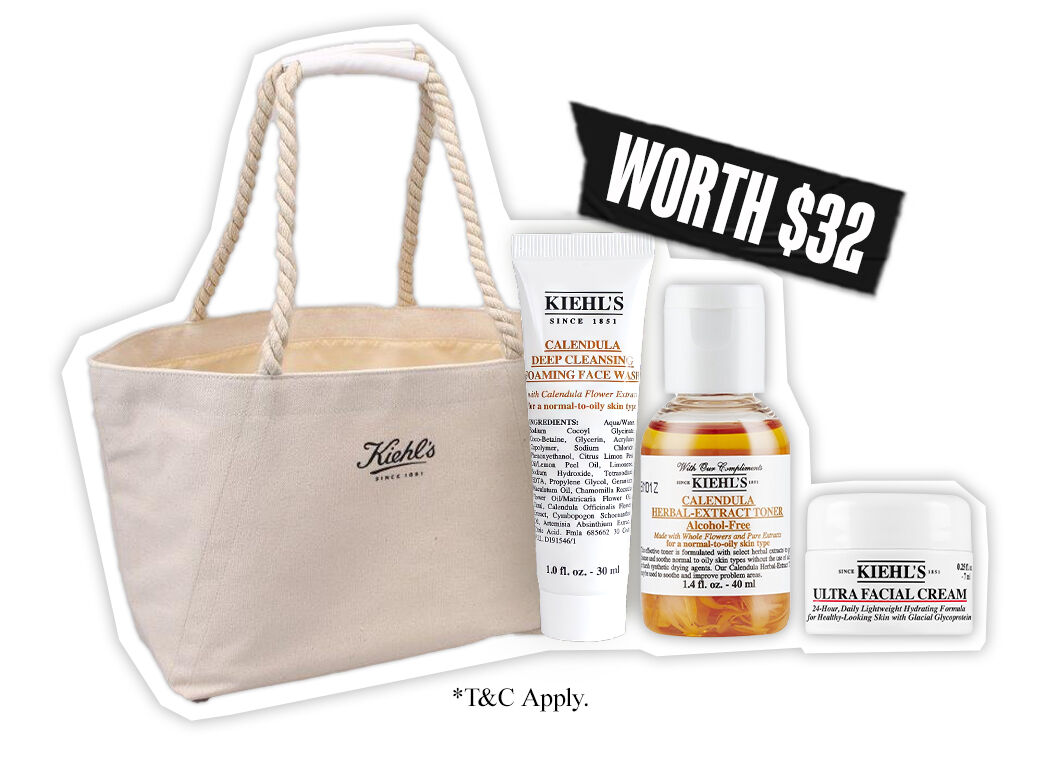 Kiehl's 2025 singapore price